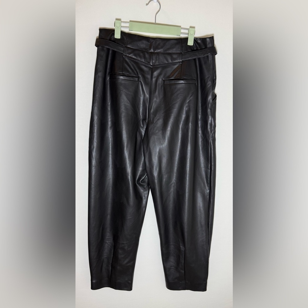Maeve faux leather barrel style pants • Women’s size 12 - Picture 5 of 8